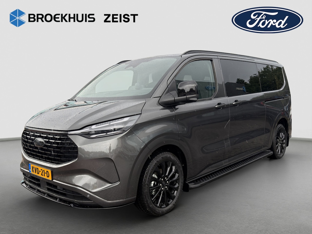 Ford Transit Custom Tourneo - Tourneo Custom Titanium X Plug-in Hybrid 8 pers. | Black Pack Special | Elek. Trekhaak | L - AutoWereld.nl