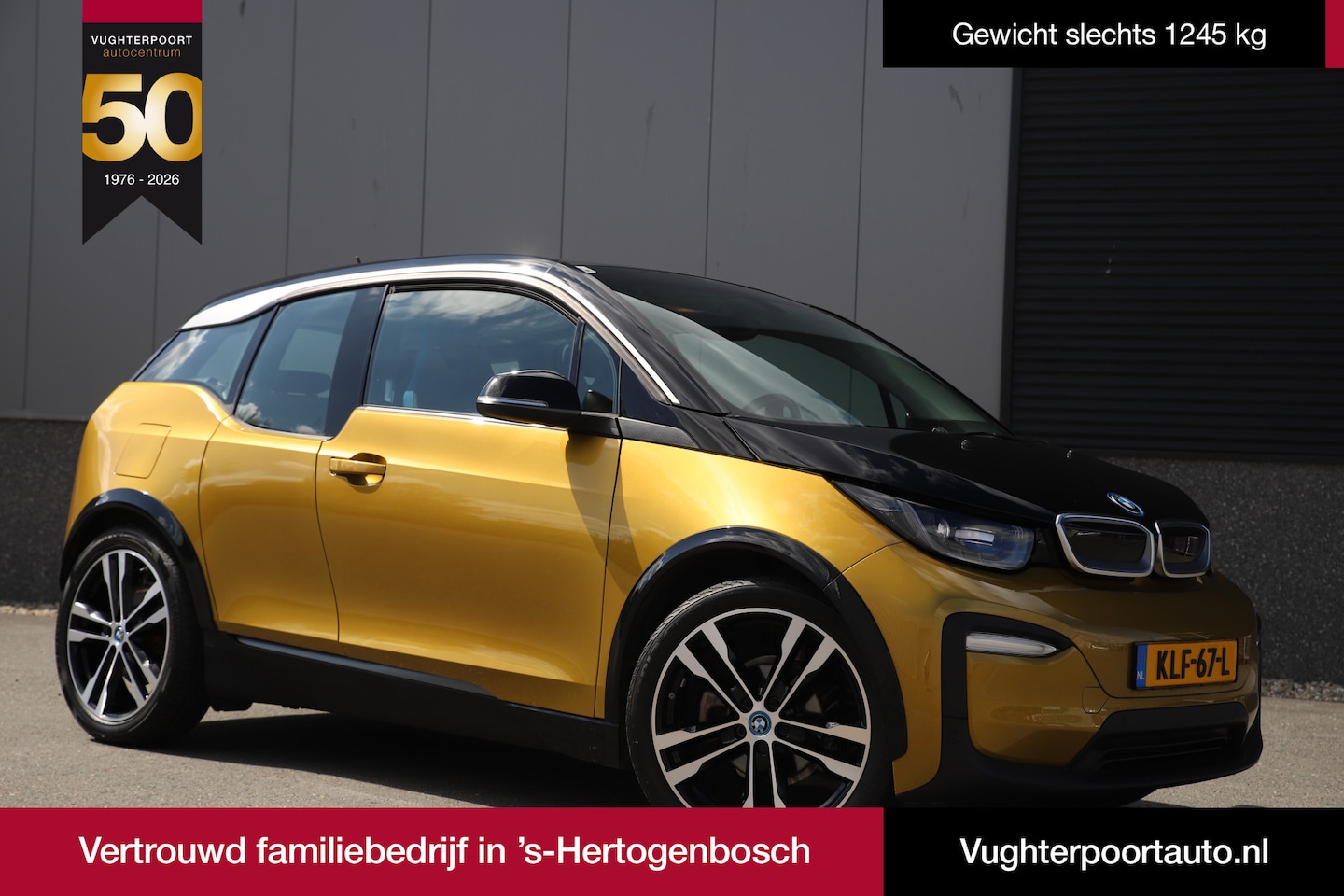 BMW i3 - Executive 120Ah 42 kWh/*Galvanic Gold*/Carplay/1e eig./W-pomp/20"/Camera/3-fase - AutoWereld.nl