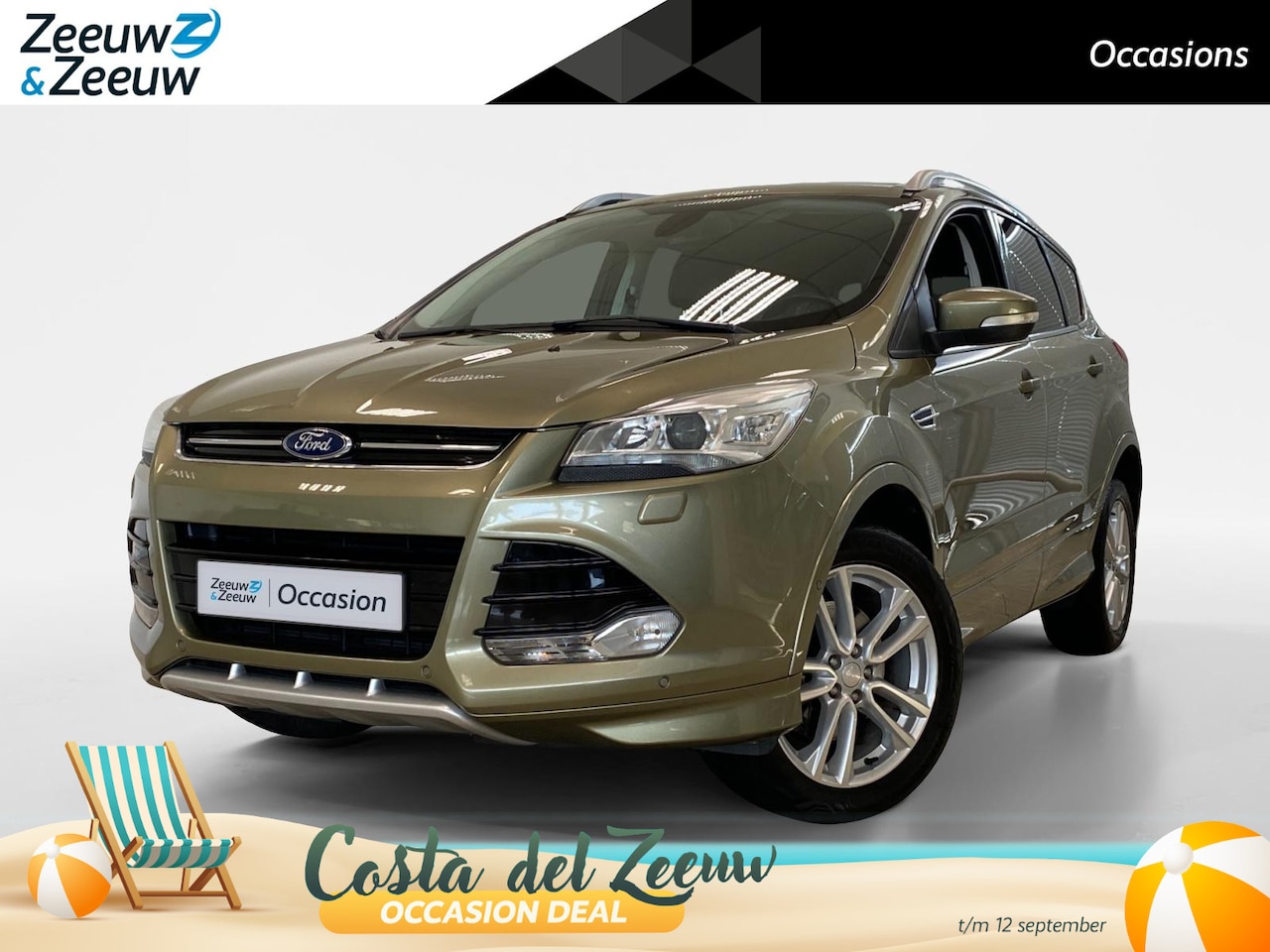 Ford Kuga - 1.5 AUTOMAAT | TITANIUM | 4WD | NAVI | CAMERA | - AutoWereld.nl