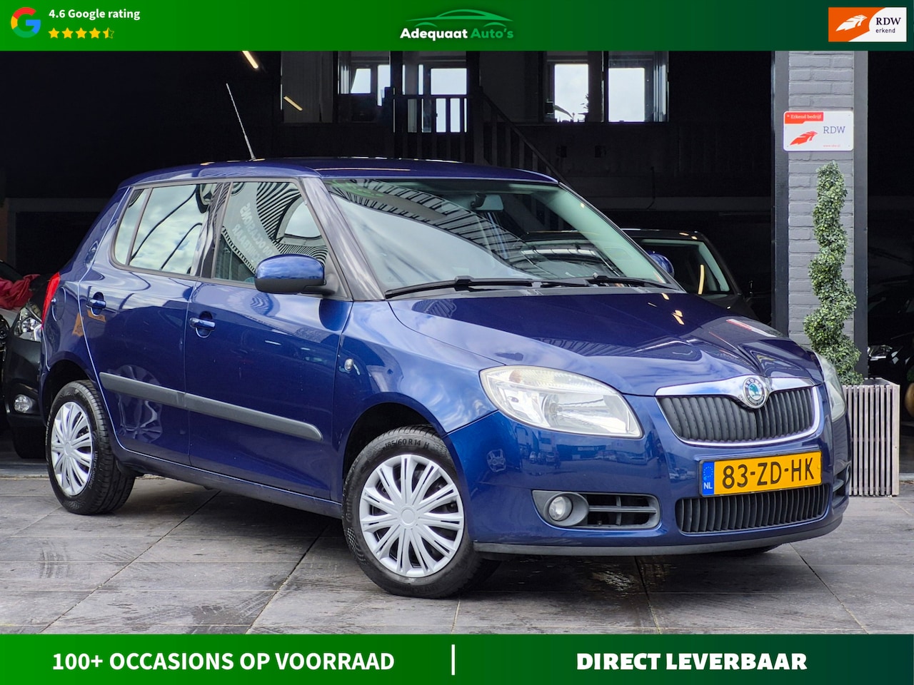 Skoda Fabia - 1.4-16V Ambiente Airco|Cruise|5Drs|DealerOH - AutoWereld.nl