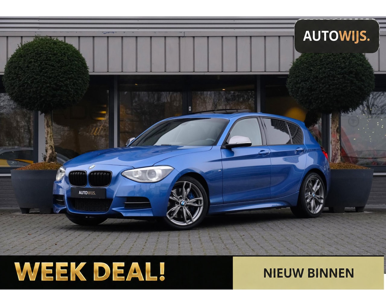 BMW 1-serie - M135i xDrive Executive|Pano|Leder|H&K|Xenon - AutoWereld.nl