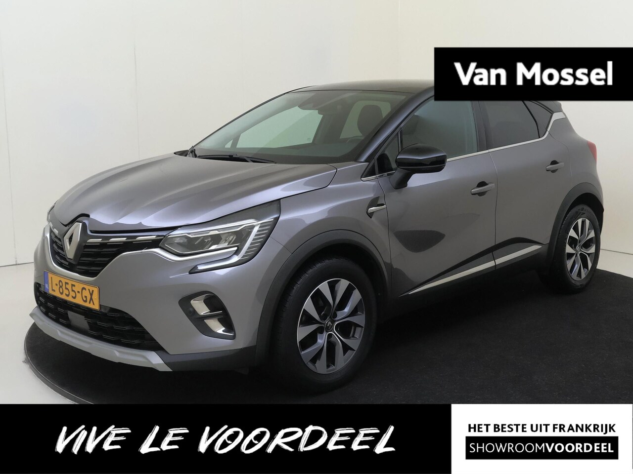 Renault Captur - 1.0 TCe 90 PK Intens | Navigatie | Parkeersensoren Voor + Achter | Parkeer Camera Achter | - AutoWereld.nl