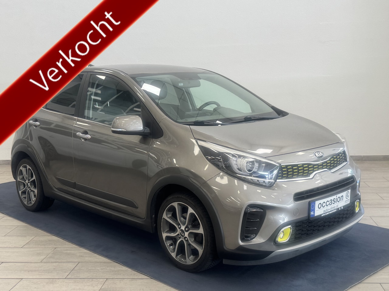 Kia Picanto - 1.0 T-GDI X-Line 100pk / LEER / NAVI / SPORTPAKKET / - AutoWereld.nl