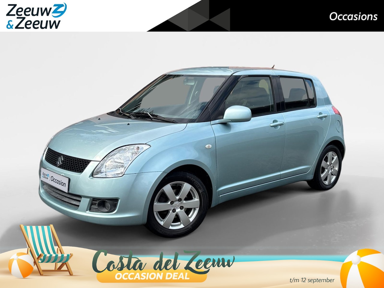 Suzuki Swift - 1.3 Shogun | Trekhaak | Airco | 12 maanden garantie | Lichtmetalen velgen | Radio/CD Spele - AutoWereld.nl