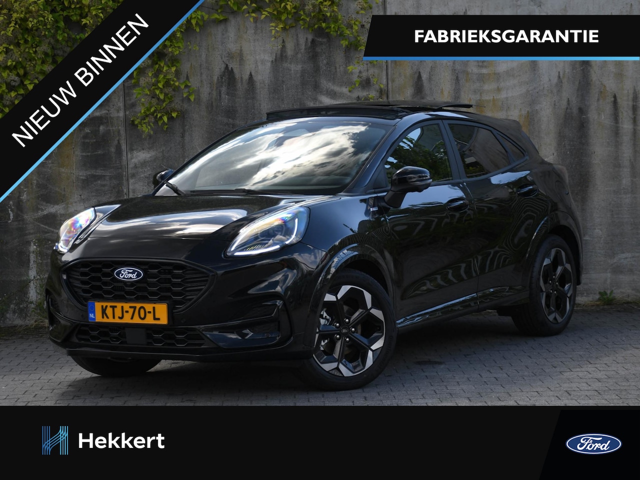 Ford Puma - ST-Line X 1.0 EcoBoost Hybrid 125pk PANO-DAK | 18''LM | 360 CAMERA | ADAP. CRUISE | ELEK. - AutoWereld.nl