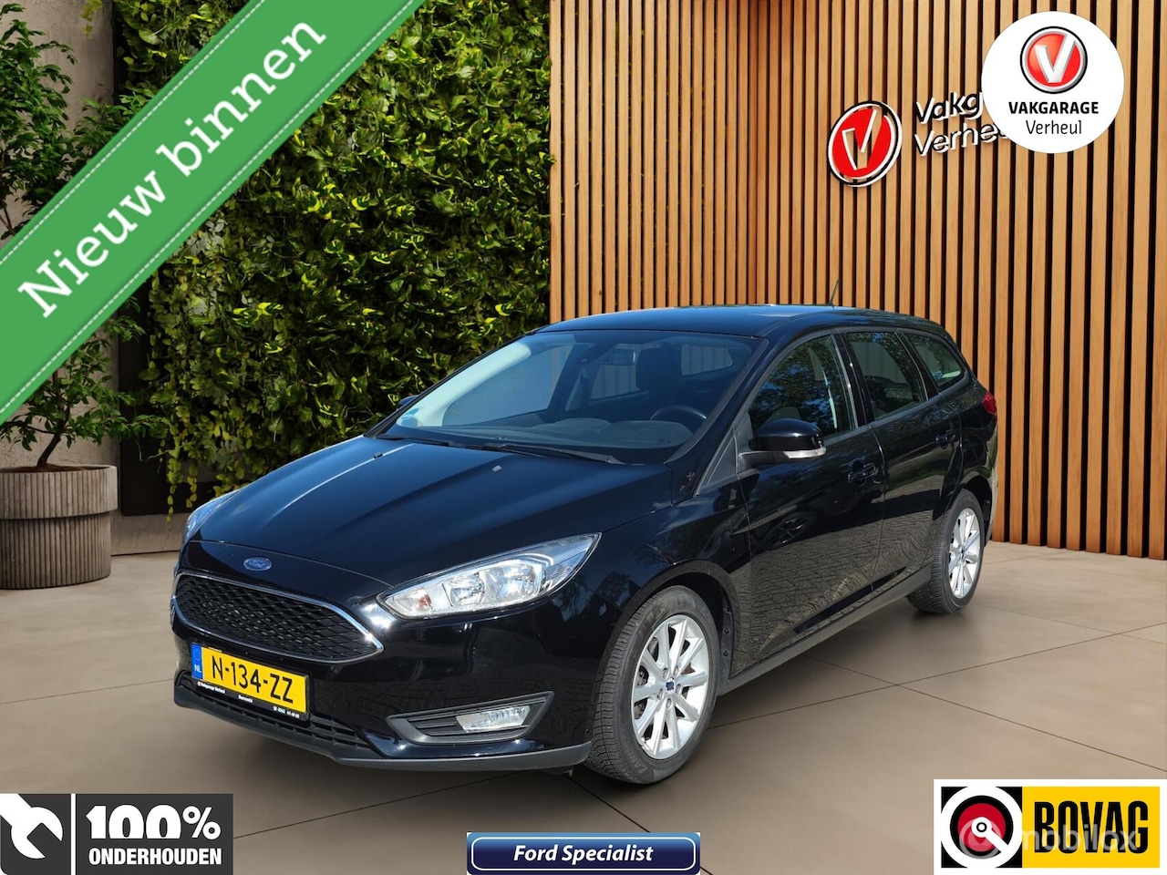 Ford Focus Wagon - 1.0 Titanium Edition|125Pk|Navi|Boekjes - AutoWereld.nl
