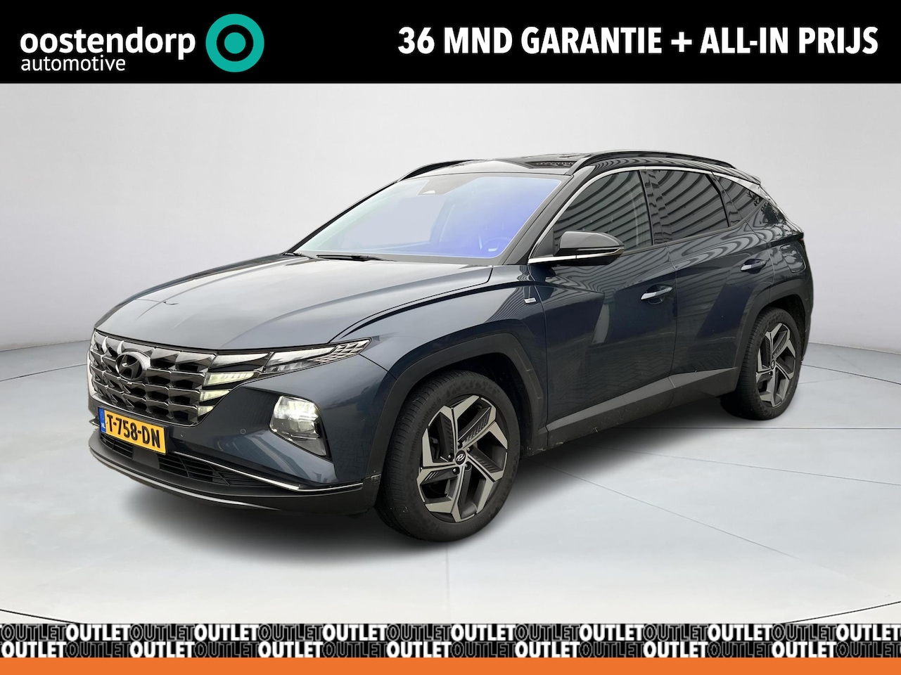 Hyundai Tucson - 1.6 T-GDI MHEV Premium Lederen Bekleding | Trekhaak | Elektr. stoelen incl. geheugen | Sto - AutoWereld.nl
