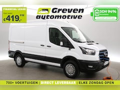 Ford E-Transit - L2H2 68 kWh | Snelladen | SOH 94% | 360° Camera | Clima | 3 Zits | Cruise | Carplay | Park