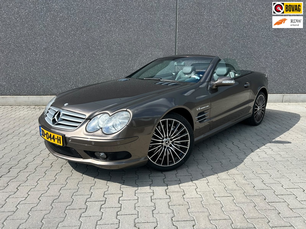 Mercedes-Benz SL-klasse Cabrio - 55 AMG | MASSAGE | MEMORY | STOELVERWARMING + KOELING | NAVI | BLUETOOTH | APK T/M 29-5-20 - AutoWereld.nl