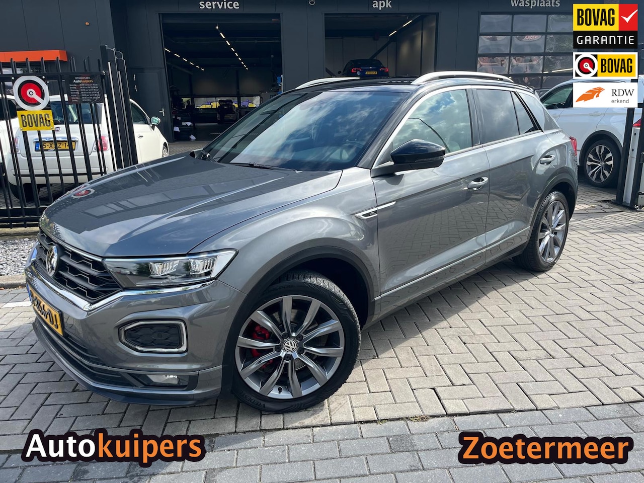 Volkswagen T-Roc - 2.0 TSI 4Motion Business R-line | Met achteruitrijcamera, AppleCarPlay/AndroidAuto en adap - AutoWereld.nl