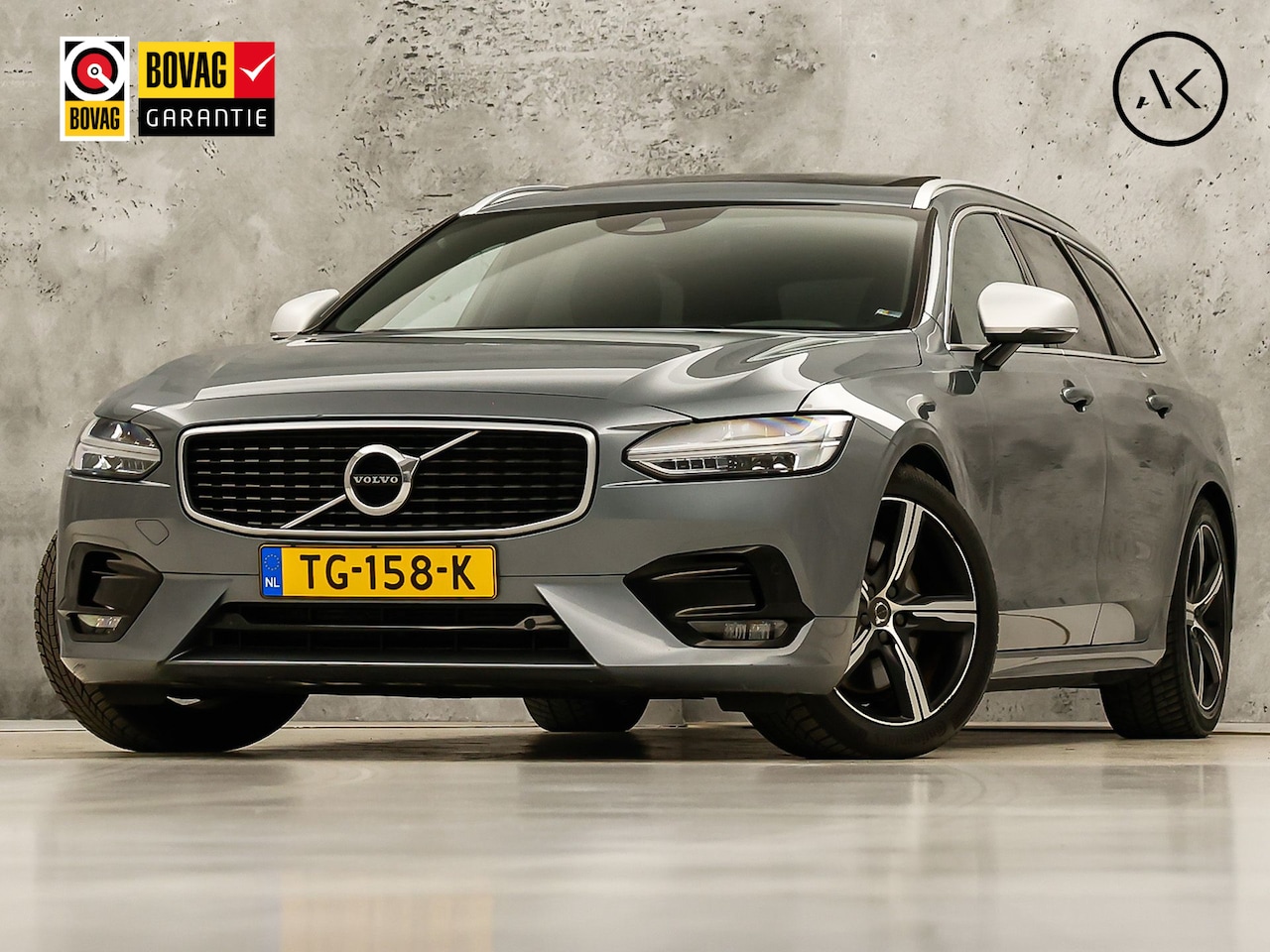 Volvo V90 - 2.0 T4 R-Design Automaat 190Pk (PANORAMADAK, HARMAN/KARDON, MEMORY SEATS, APPLE CARPLAY, G - AutoWereld.nl