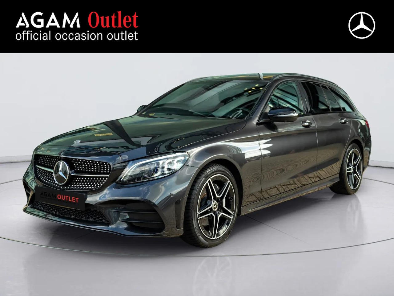 Mercedes-Benz C-klasse Estate - 180 Business Solution AMG | Panorama dak - AutoWereld.nl
