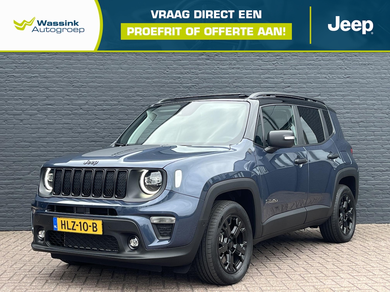 Jeep Renegade - 4xe 240pk PHEV 4WD Automaat North Star | Winter Pack | Tech Pack | Panoramadak | 1e Eigena - AutoWereld.nl