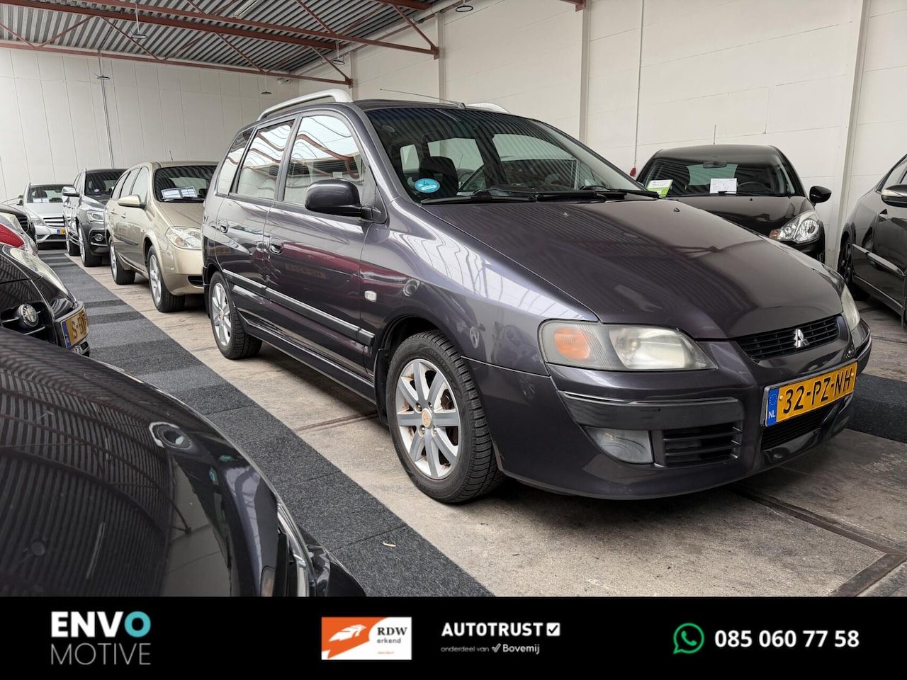 Mitsubishi Space Star - 1.8 Instyle Silver Automaat Airco/LMV - AutoWereld.nl