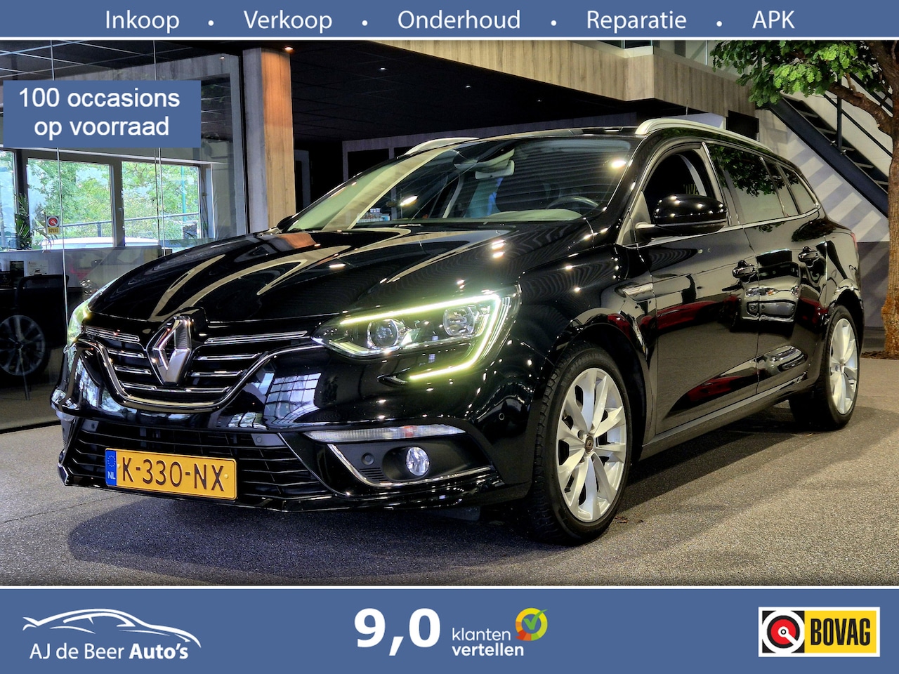 Renault Mégane Estate - 1.3 TCe GT-Line LED | Camera | Carplay-Android | Navi | Cruise - AutoWereld.nl