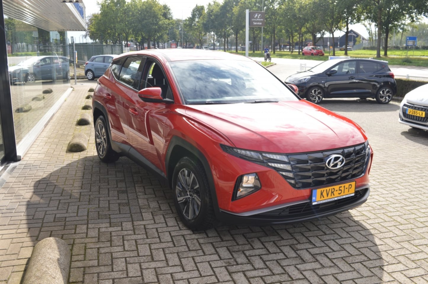 Hyundai Tucson - 1.6 T-GDI 1650kg trekgewicht Camera hier onderhouden!