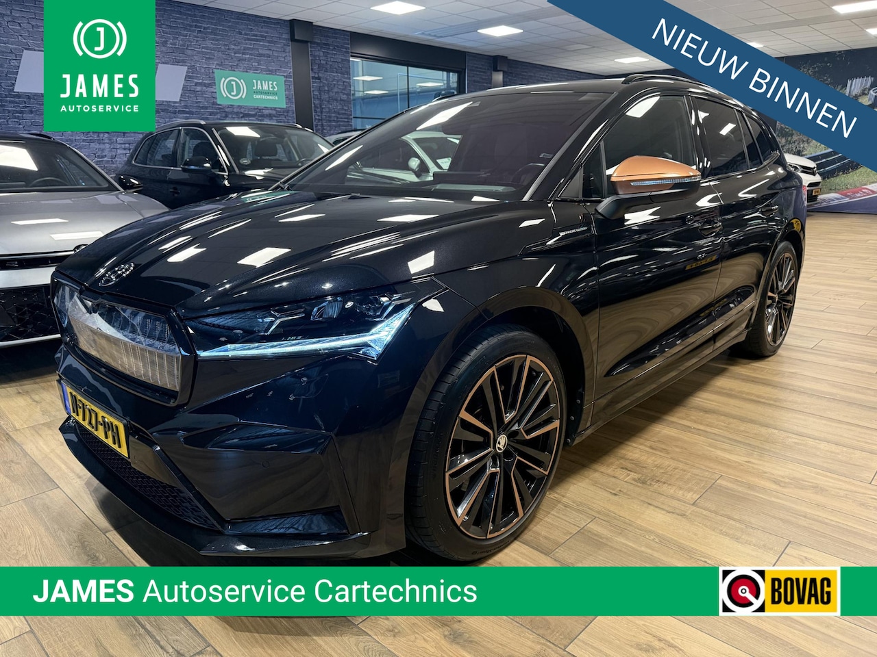 Skoda Enyaq iV - 80 Founders Edition Black 80 Founders Edition Black - AutoWereld.nl