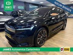 Skoda Enyaq iV - 80 Founders Edition Black |PANO|WARMTEPOMP|LEER|MATRIX|NAVI|CARPLAY|HUD|