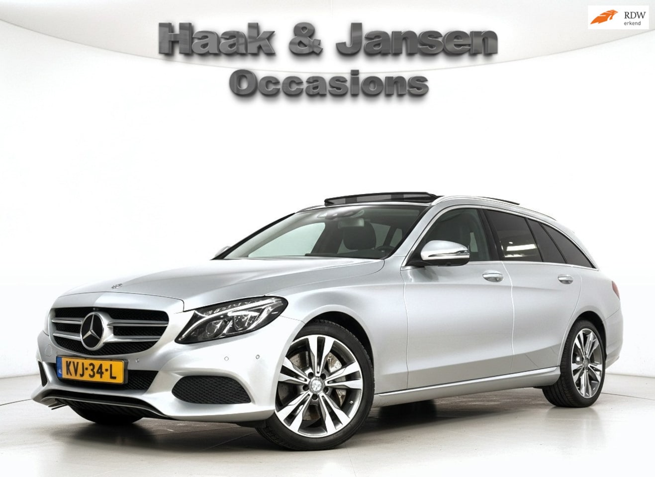 Mercedes-Benz C-klasse Estate - 350 e - Burmester - Pano - ACC - AutoWereld.nl