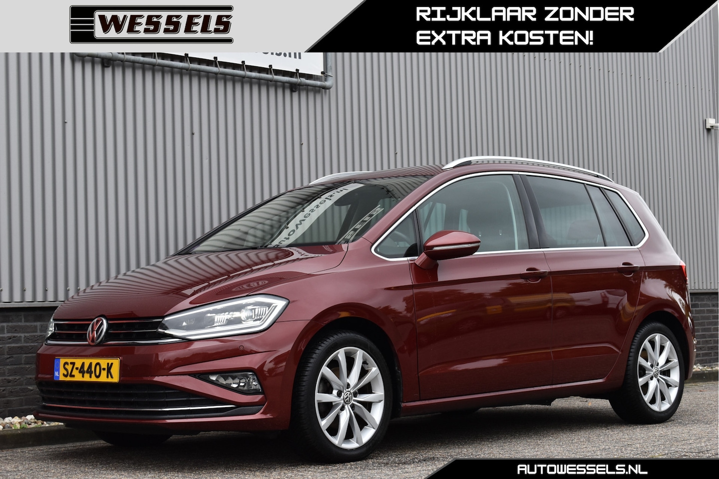 Volkswagen Golf Sportsvan - 1.5 TSI ACT Highline Edition Stoelverwarming+massage, Camera, Adaptive cruise - AutoWereld.nl