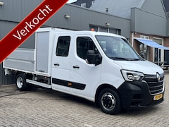 Renault Master - T35 2.3 dCi L3 DC Airco Cruise controle Trekhaak 3500kg trekgewicht Open laadbak Pick-up 5
