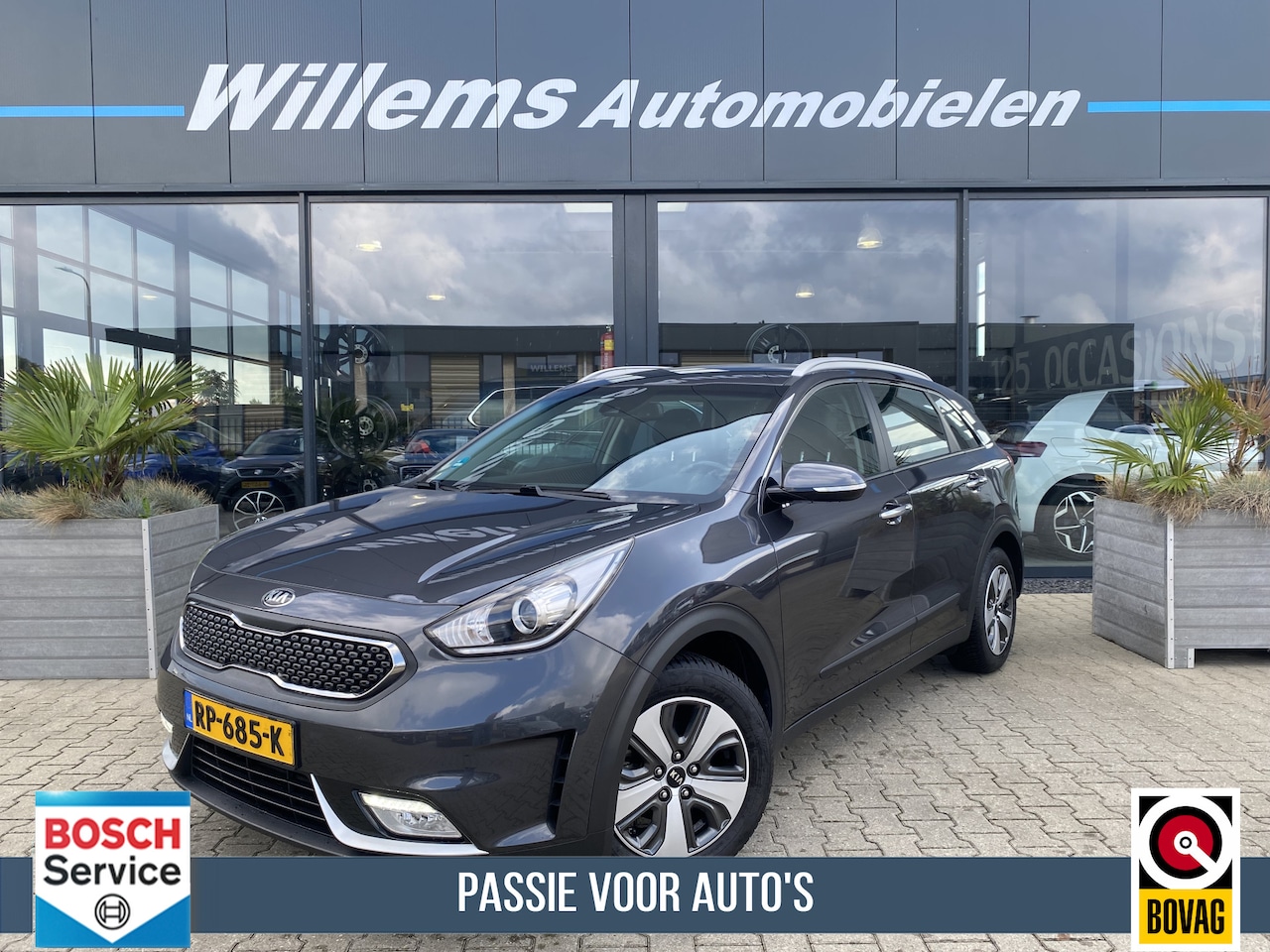 Kia Niro - 1.6 GDi Hybrid DynamicLine App Connect , camera - AutoWereld.nl