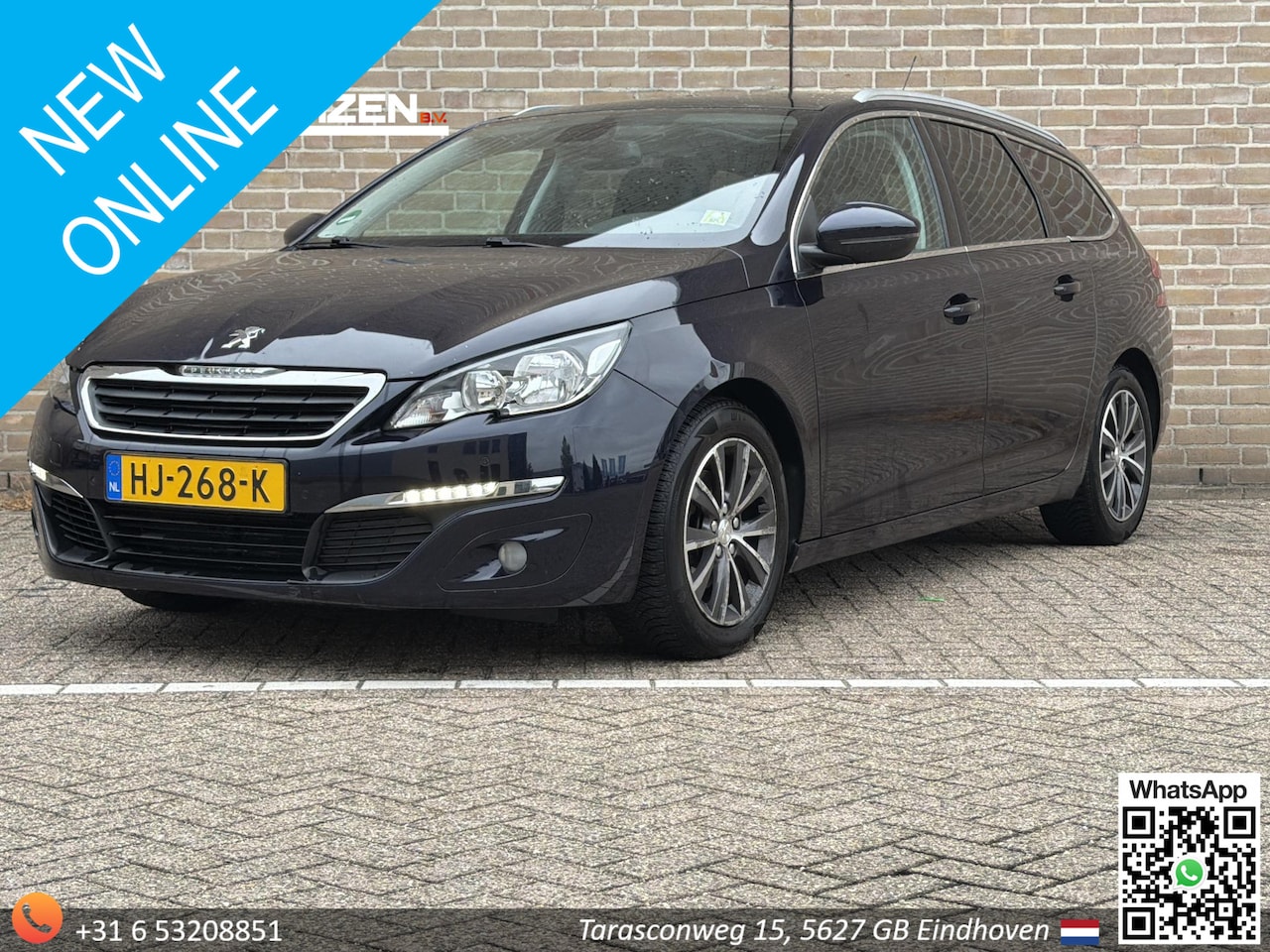 Peugeot 308 SW - 1.6 BlueHDI Blue Lease Executive Pack | Pano | Cruise | Climate | Navi | - AutoWereld.nl