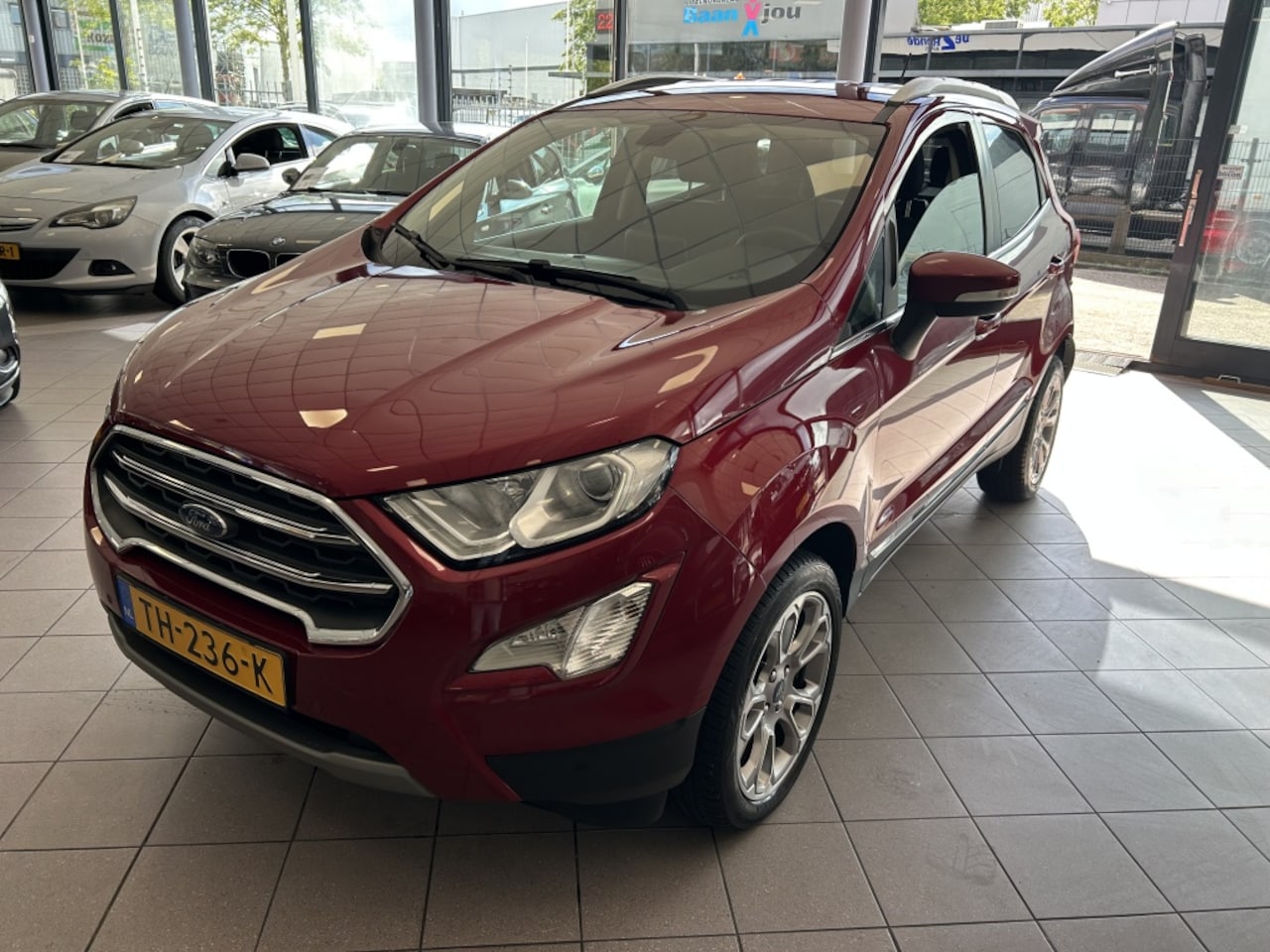 Ford EcoSport - 1.0 EB Titanium Achteruit rij cam 130 DKM BJ 2018 !!! - AutoWereld.nl