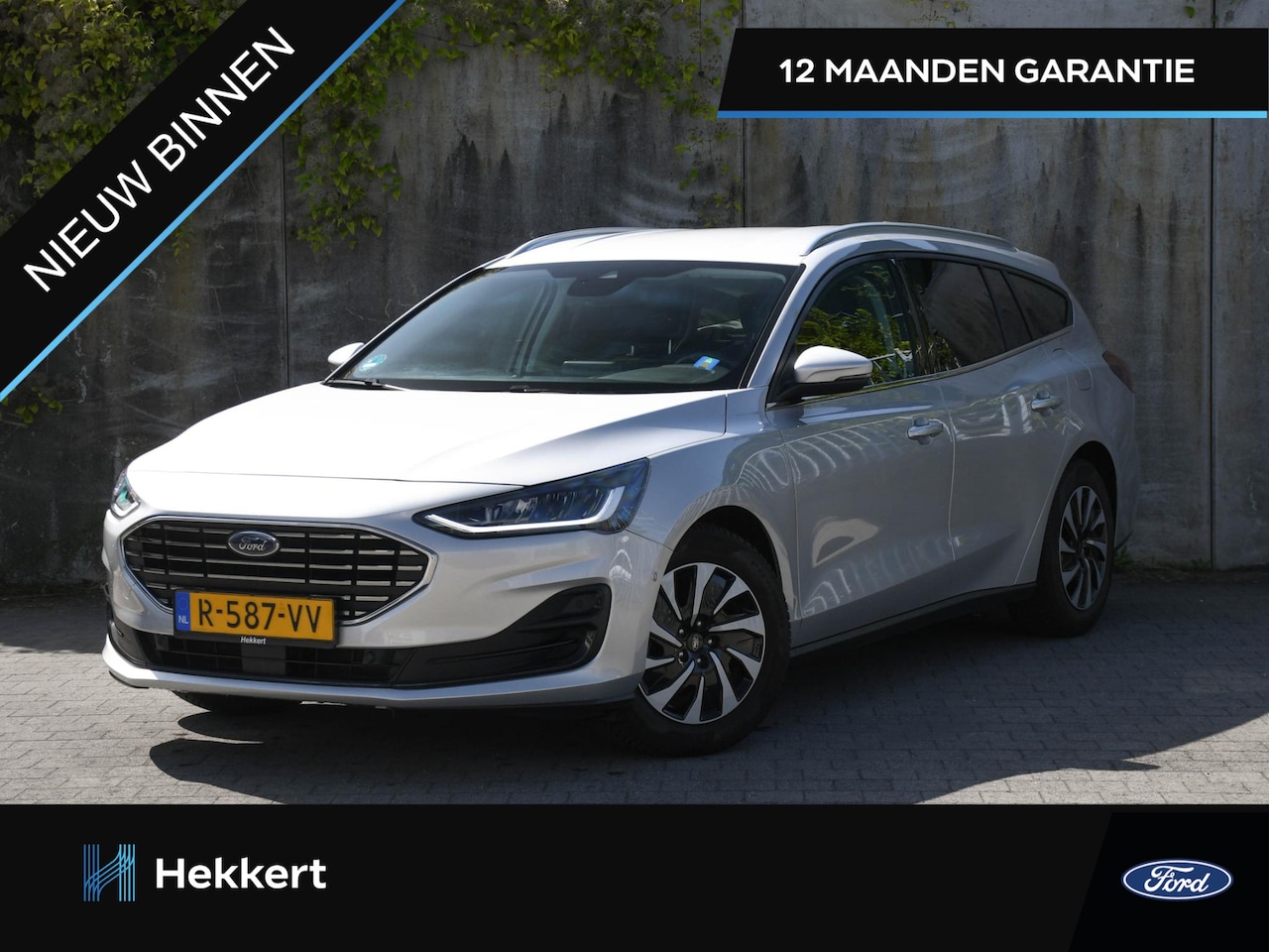 Ford Focus Wagon - Titanium 1.0 EcoBoost Hybrid 125pk WINTER PACK | CRUISE | TREKHAAK | DAB | NAVI | CAMERA - AutoWereld.nl