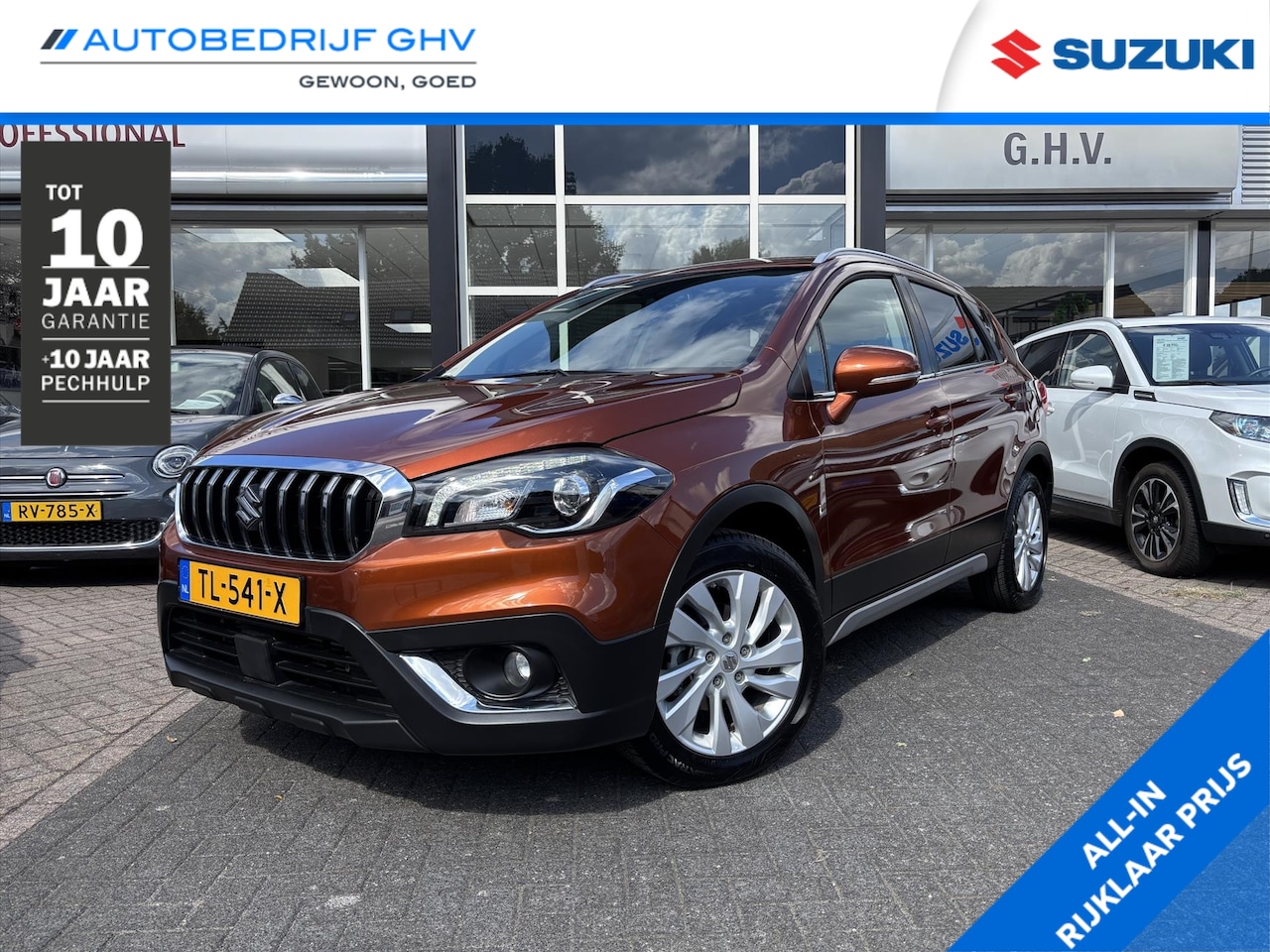 Suzuki SX4 S-Cross - 1.4 Boosterjet 140PK Exclusive | Trekhaak | All season banden | - AutoWereld.nl