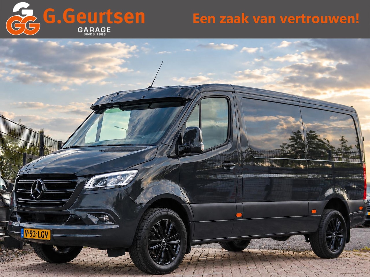 Mercedes-Benz Sprinter - 319 3.0 CDI V6 L2H1 ACC, Bijrijdersbank, LED, Camera, Apple Carplay/Android Auto - AutoWereld.nl