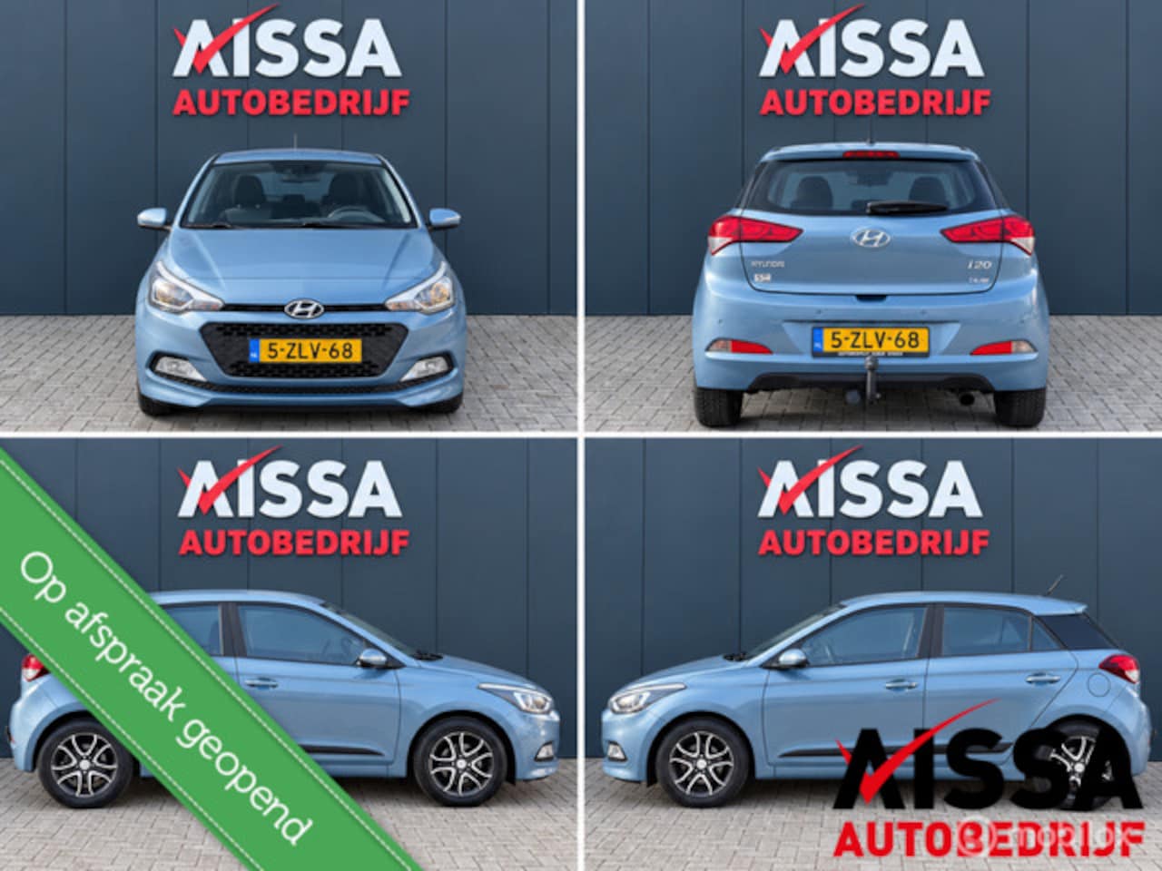 Hyundai i20 - 1.2 HP i-Motion Comfort 5-Drs Cruise Clima Bluetooth Trekhaak Pdc NL-Auto - AutoWereld.nl
