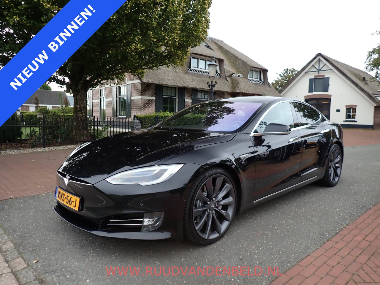 Tesla Model S - 90D Base SOH 87% / CCS / AUTOPILOT / LUCHTVERING - AutoWereld.nl