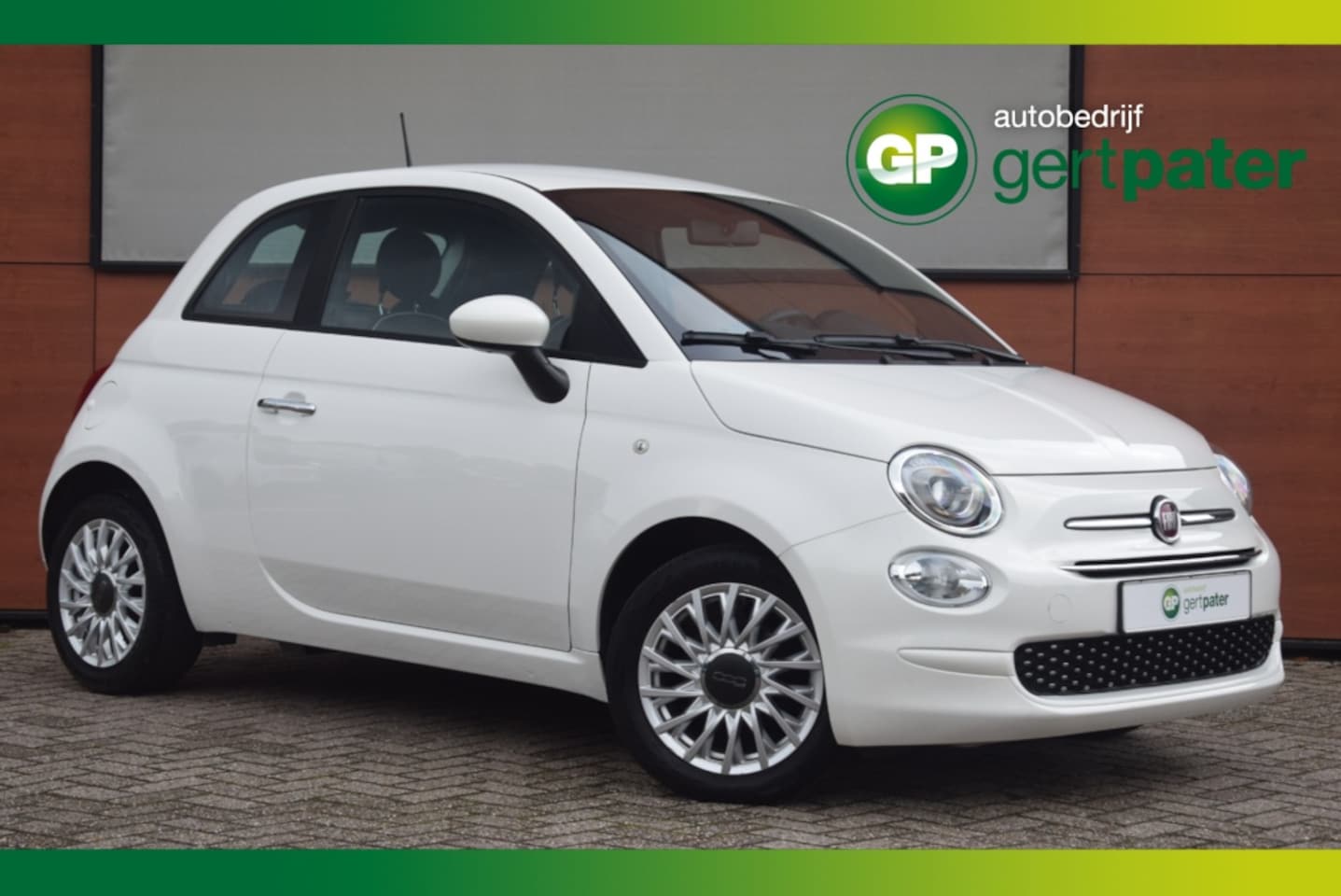 Fiat 500 - 1.0 Hybrid Lounge Airco/PDC/Carplay/LM Velgen/Cruise - AutoWereld.nl