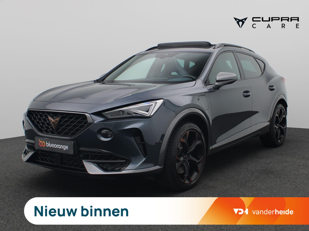 CUPRA Formentor - 1.4 e-Hybrid VZ Black Edition 245PK DSG Supersportstuur, Kuipstoelen met geheugen, Trekhaa - AutoWereld.nl