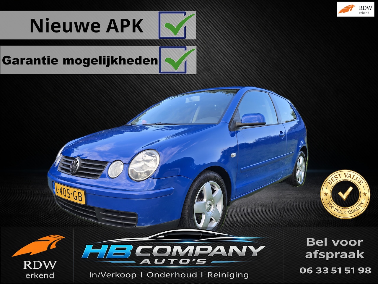 Volkswagen Polo - 1.2-12V Comfortline | Airco | Nieuwe APK - AutoWereld.nl