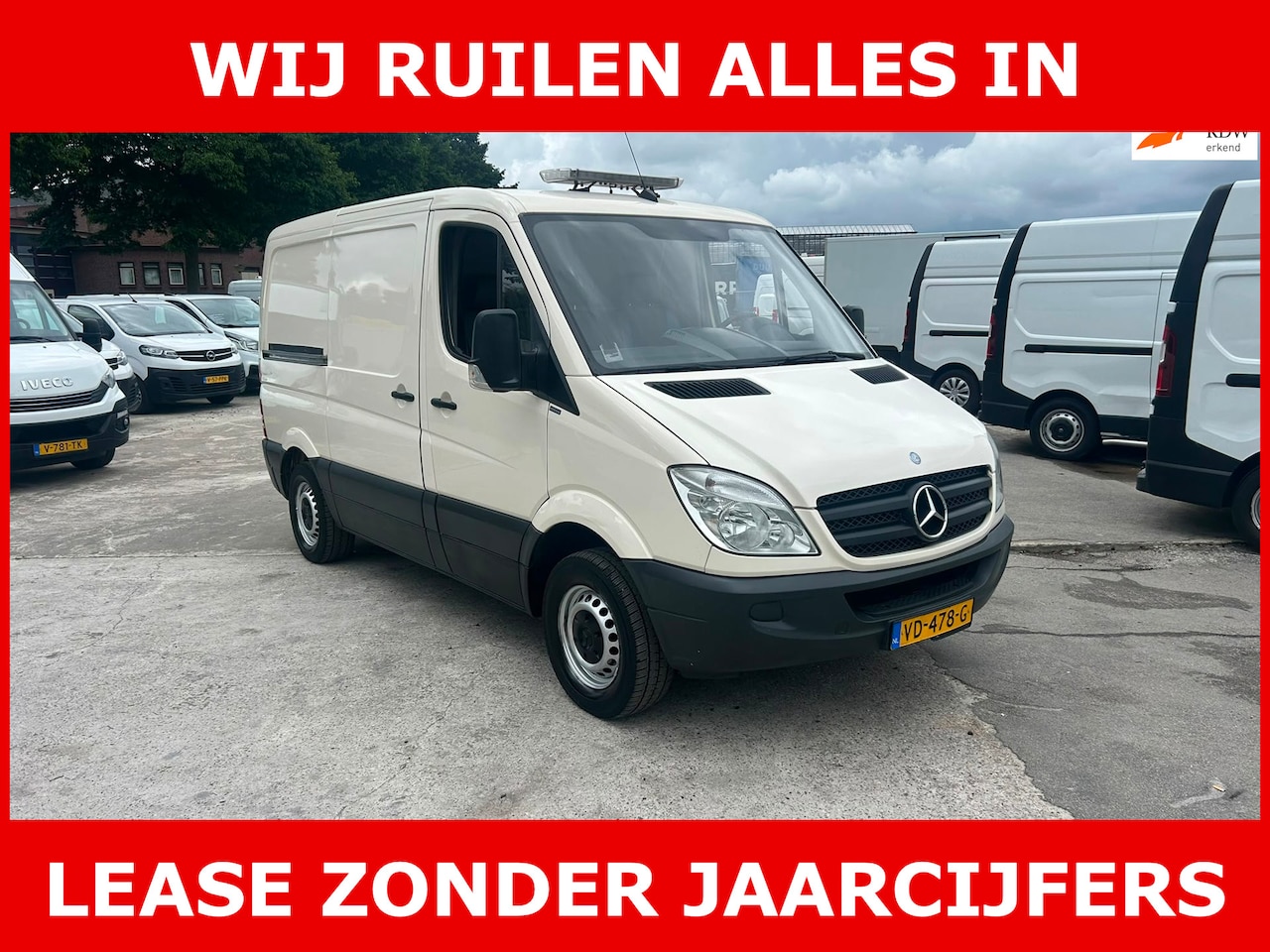 Mercedes-Benz Sprinter - 313 2.2 CD hogendruk unit at ecoline autom - AutoWereld.nl