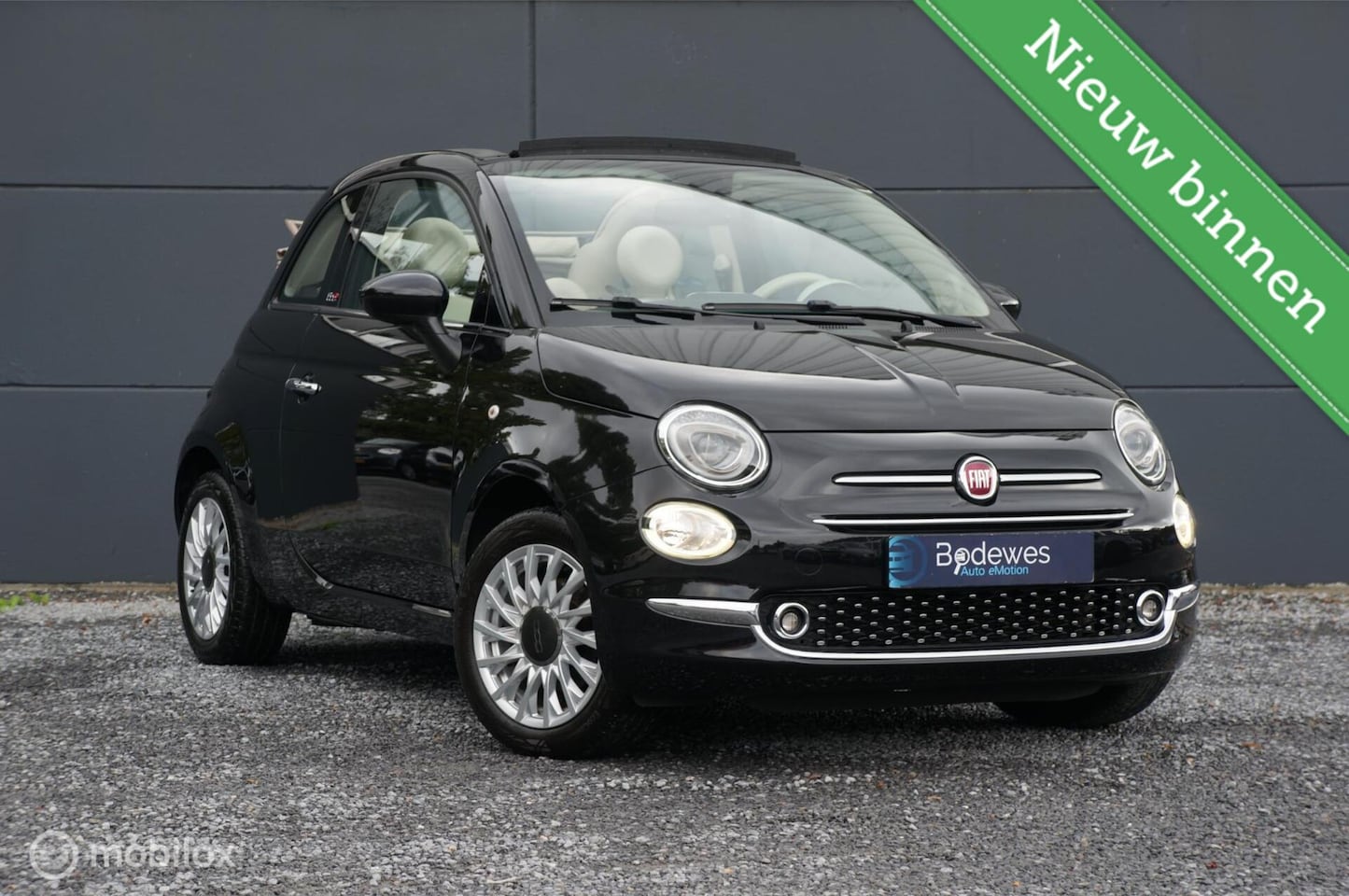 Fiat 500 C - 1.2 Cabrio Automaat Clima Bluetooth Navi Netjes! - AutoWereld.nl