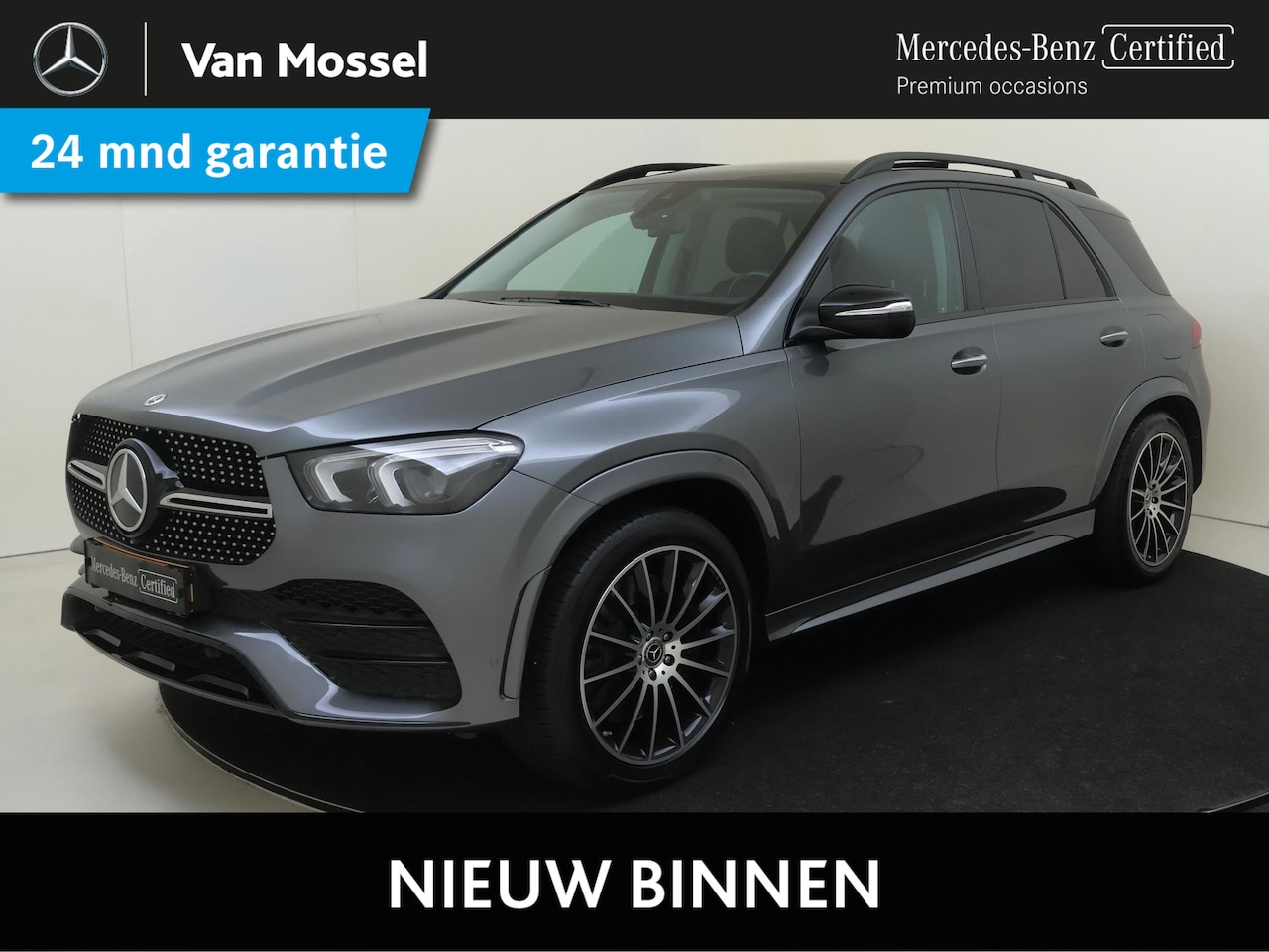 Mercedes-Benz GLE-Klasse - 350 e 4MATIC Premium Plus Panoramadak / Elektr. Stoelen / Burmester / 360 Camera / Keyless - AutoWereld.nl