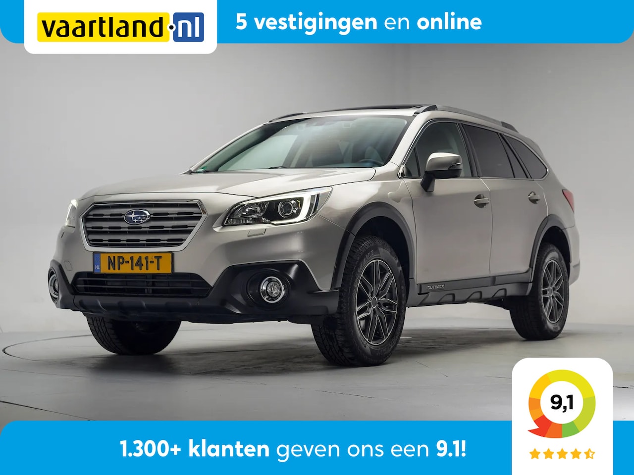 Subaru Outback - 2.5i Premium Aut. [ Schuifdak Adapt.cruise Camera Trekhaak ] - AutoWereld.nl