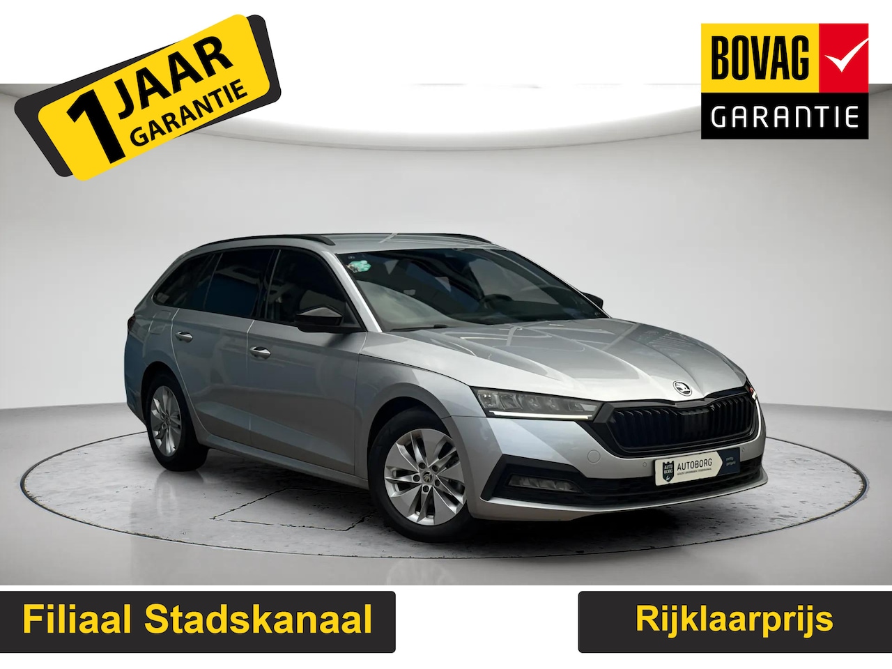 Skoda Octavia Combi - 1.0 e-TSI Sport Business Gratis Afleverpakket! | Trekhaak | - AutoWereld.nl