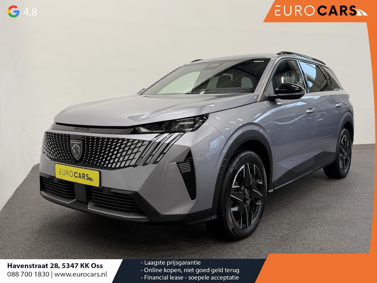 Peugeot 5008 - 1.2 Hybrid 136pk Allure Automaat Navigatie Cruise control Climate control LED Voorstoelen - AutoWereld.nl
