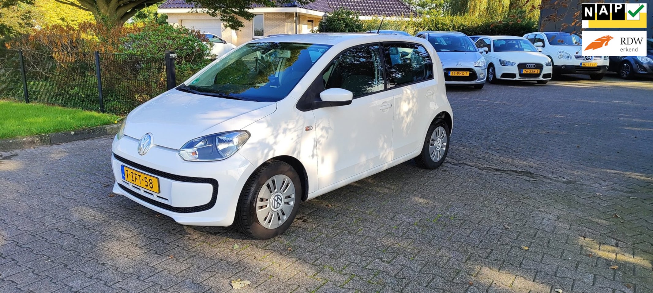 Volkswagen Up! - 1.0 move up! BlueMotion bj 2015 airco - AutoWereld.nl