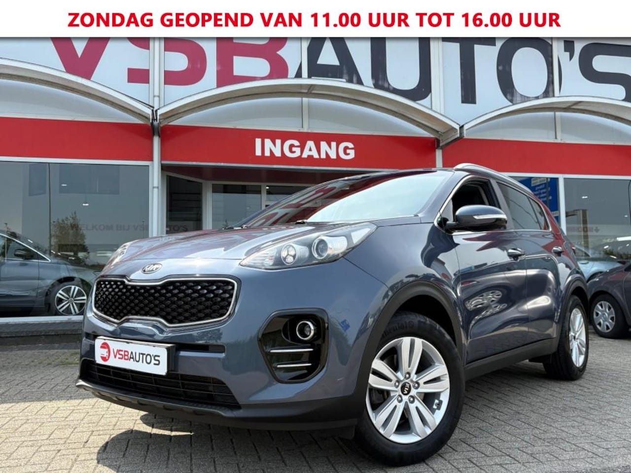Kia Sportage - 1.6 GDI 132PK LED NAVI CAMERA CARPLAY WINTER-PAKKET ECC-AIRCO LMV PDC - AutoWereld.nl