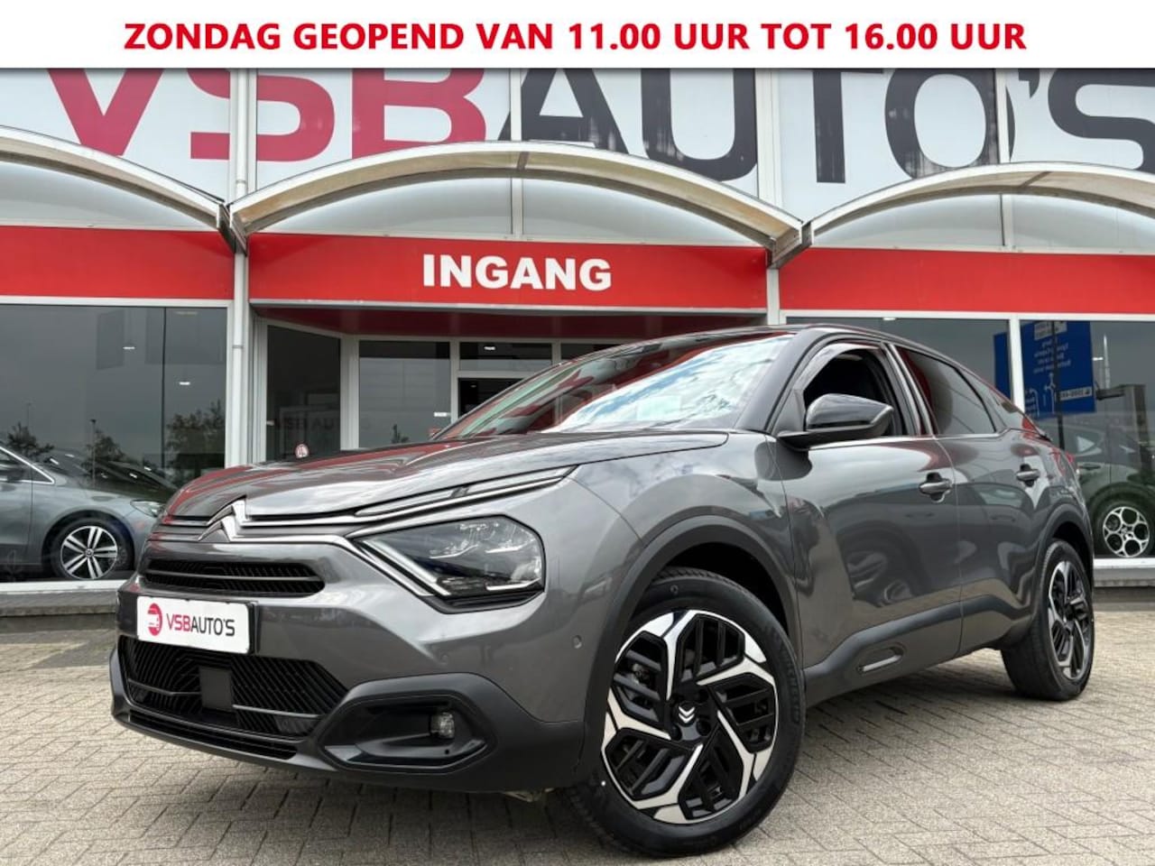 Citroën C4 - 1.2 PURETECH SHINE 130PK AUT. LED LEER NAVI CAMERA CARPLAY AIRCO LMV PDC - AutoWereld.nl