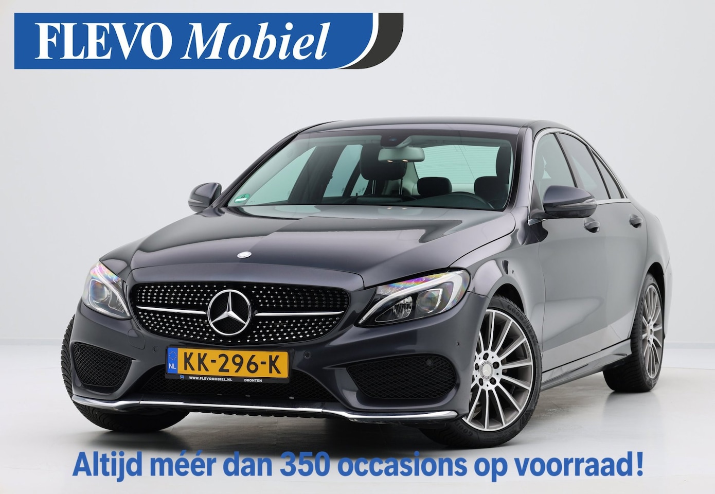 Mercedes-Benz C-klasse - 180 Lease Edition Aut. LED|Half-Leder|Clima|Navi|PDC|Stoelverwarming - AutoWereld.nl