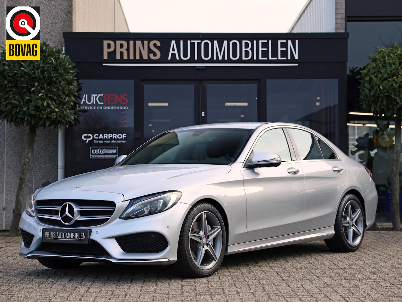 Mercedes-Benz C-klasse - 180 AMG|1e Eig|Dealer onderh|Leder - AutoWereld.nl