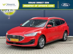 Ford Focus Wagon - 1.0 EcoBoost Hybrid 155pk Powershift \ Automaat | Titanium | Navigatie | Parkeerhulp V+A |
