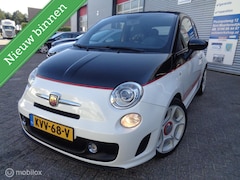 Fiat 500 Abarth - Cabrio 1.4-16V Abarth/Bi-colore/Airco/Ecc/Lm velgen/Sportuitlaat/Xenon/Leer/Navi/PDC/Bomme