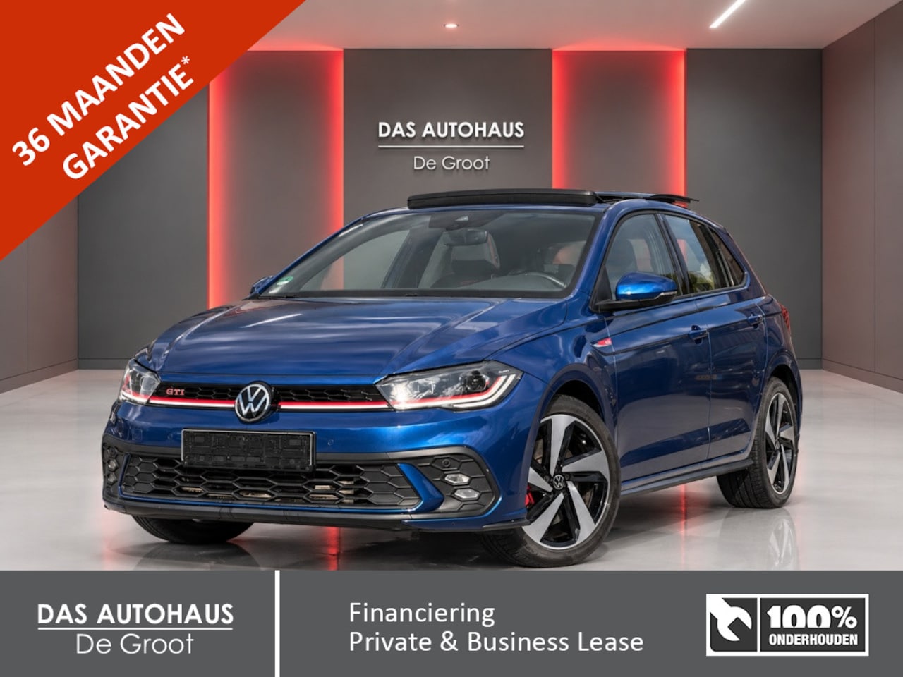 Volkswagen Polo - 2.0 TSI 207pk DSG GTI | ACC | Pano | Beats | Camera - AutoWereld.nl